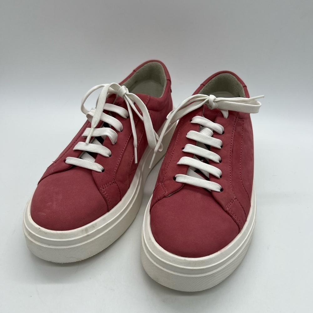 Bos. & Co. Rosey Pink and White Flavia Platform Sneakers Size EU 37